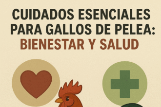 Cuidados Esenciales para Gallos de Pelea Bienestar y Salud