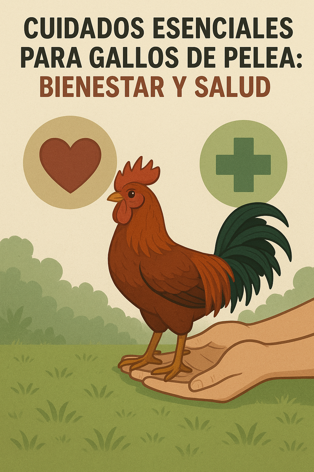 Cuidados Esenciales para Gallos de Pelea Bienestar y Salud