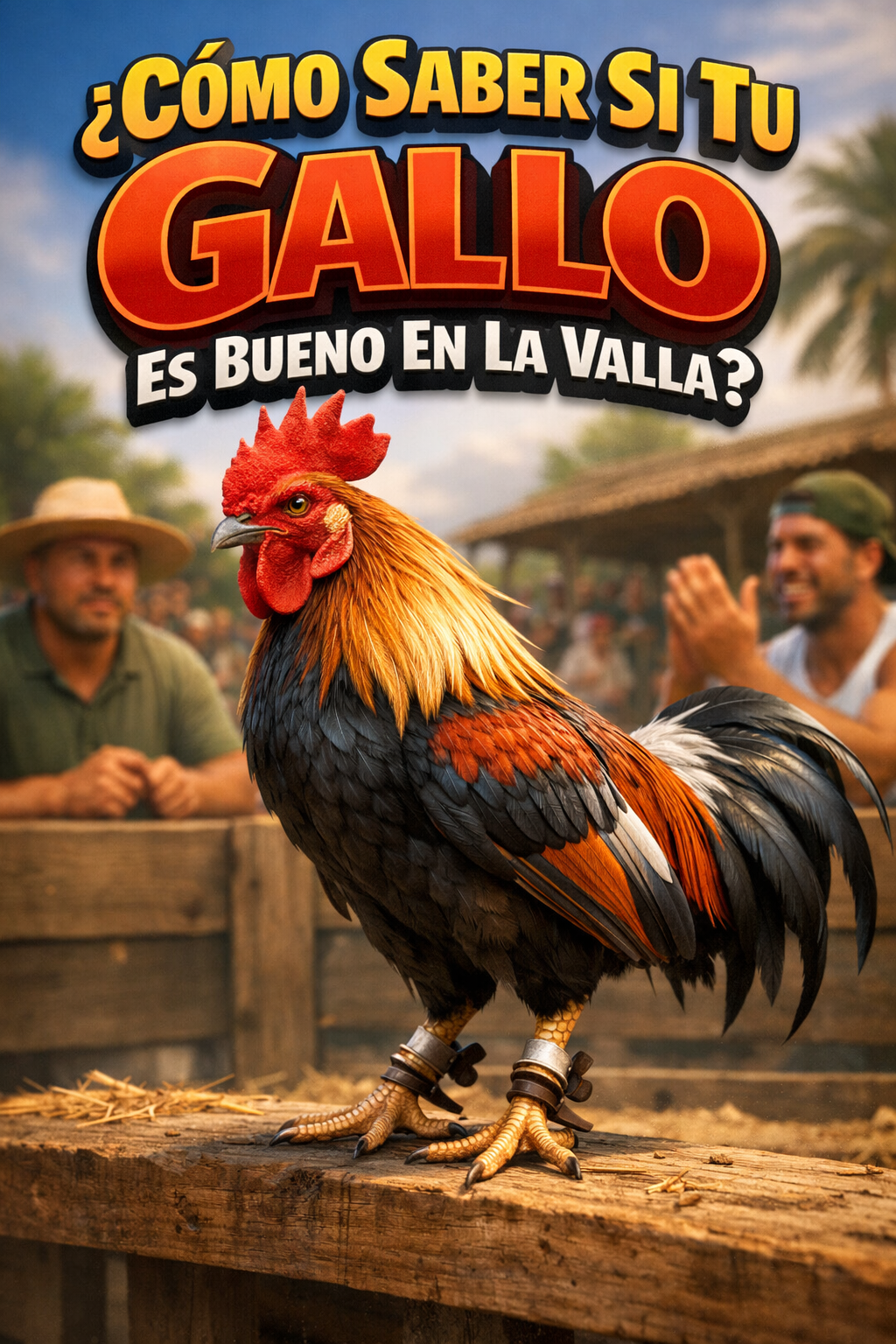 Como Saber Si Tu Gallo Es Bueno En La Valla